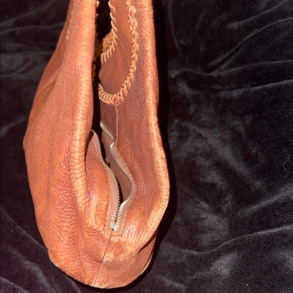 Banana Republic Tan Leather Hobo Bag